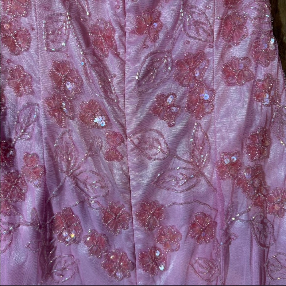 Vintage Y2K Beaded Dress Vintage Beaded Dress Y2K Strapless Prom Dress Fairy - Picture 8 of 9